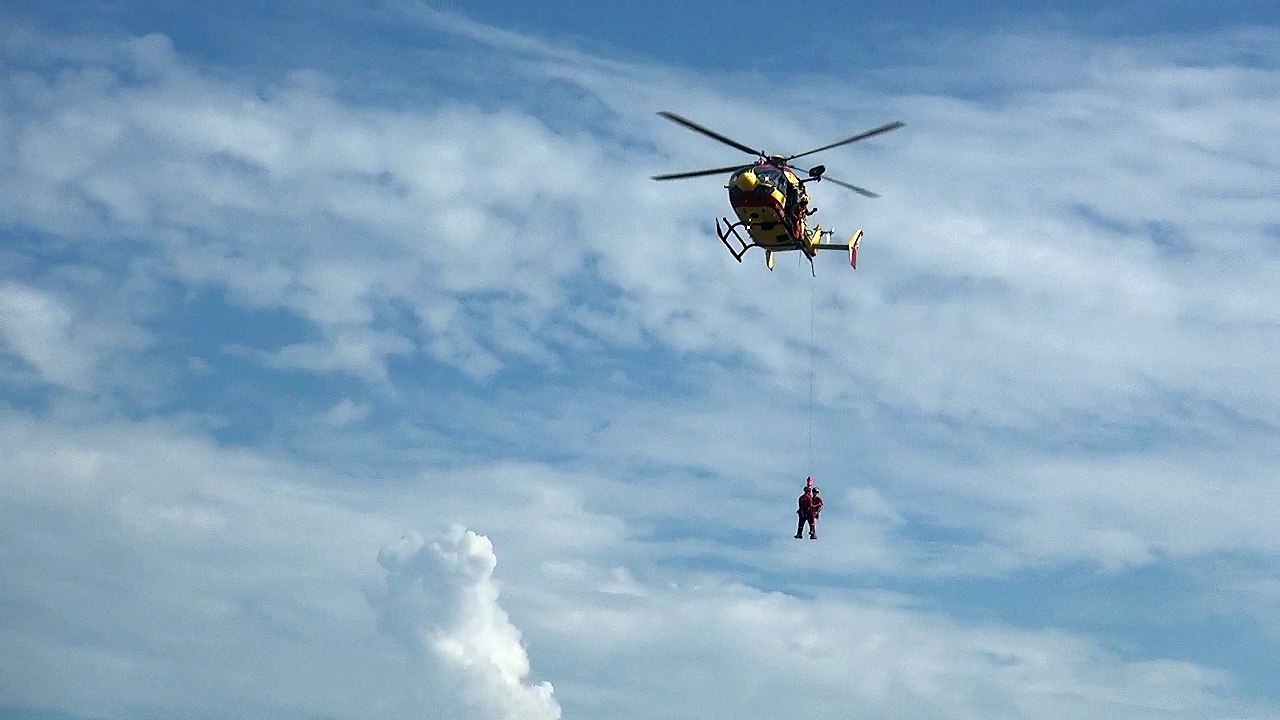 hélitreuillage SDIS