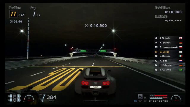 Gran Turismo 6 Bugatti Veyron 2013 - 613 km_h Top Speed