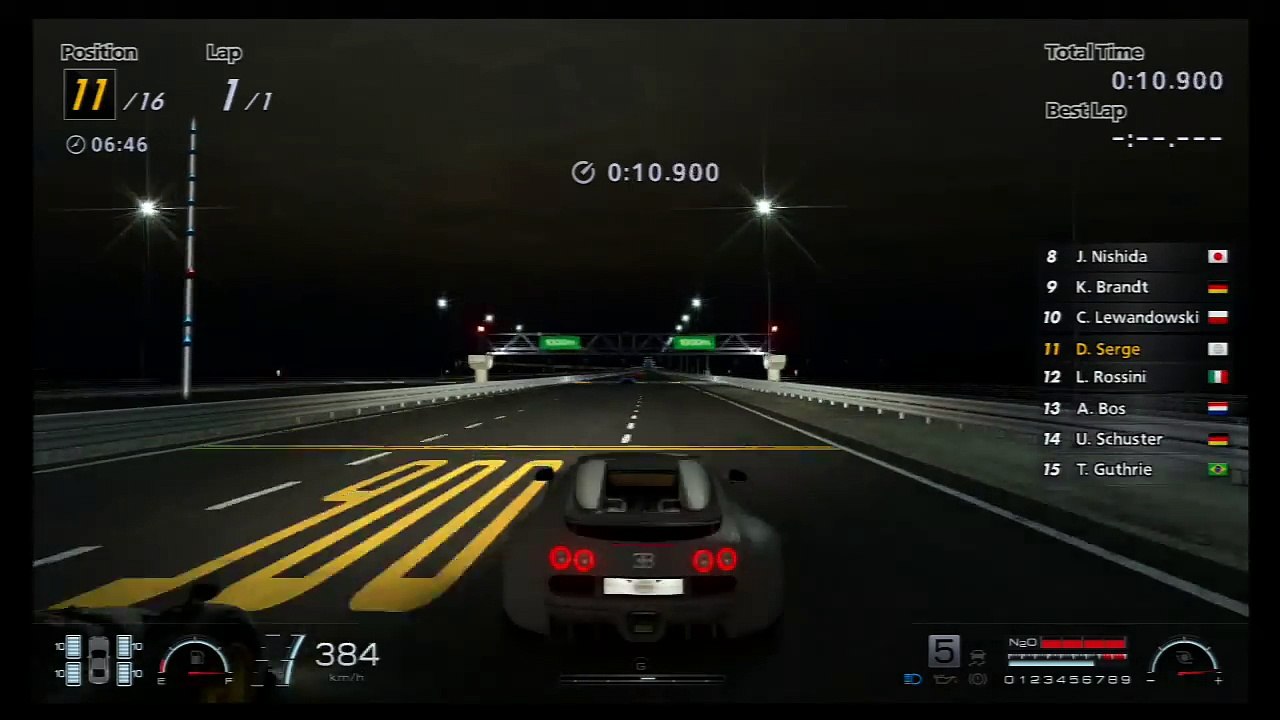 Gran Turismo 6 Bugatti Veyron 2013 - 613 km_h Top Speed