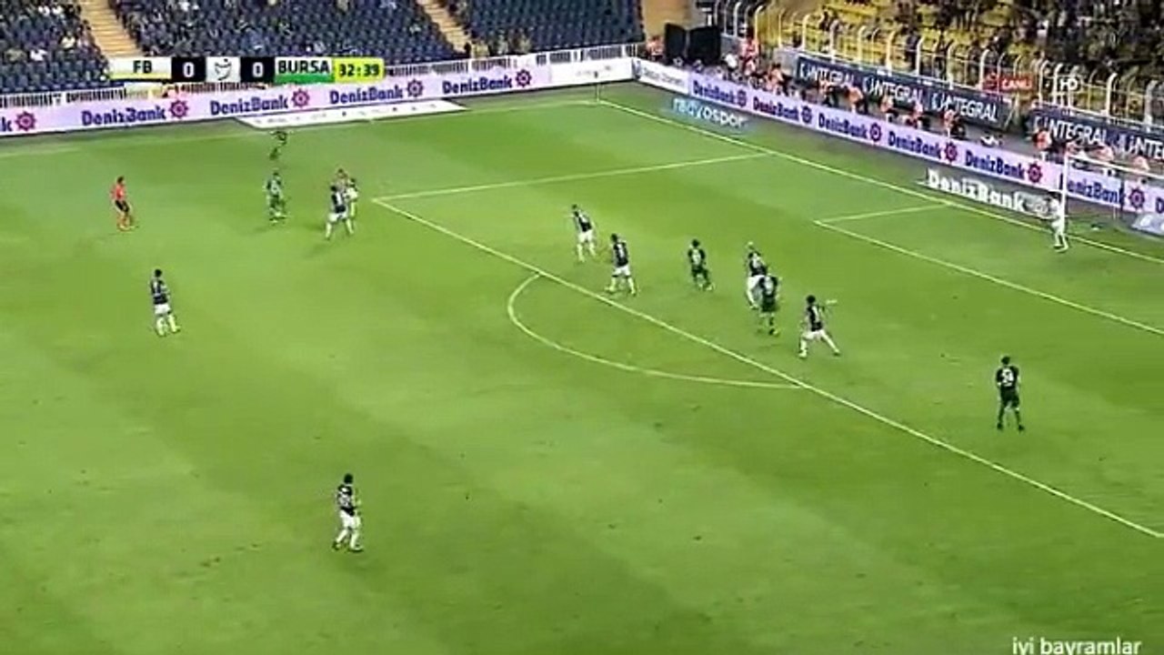 Pablo Batalla Goal - Fenerbahce 0 - 1t Bursaspor 11-09-2016 HD