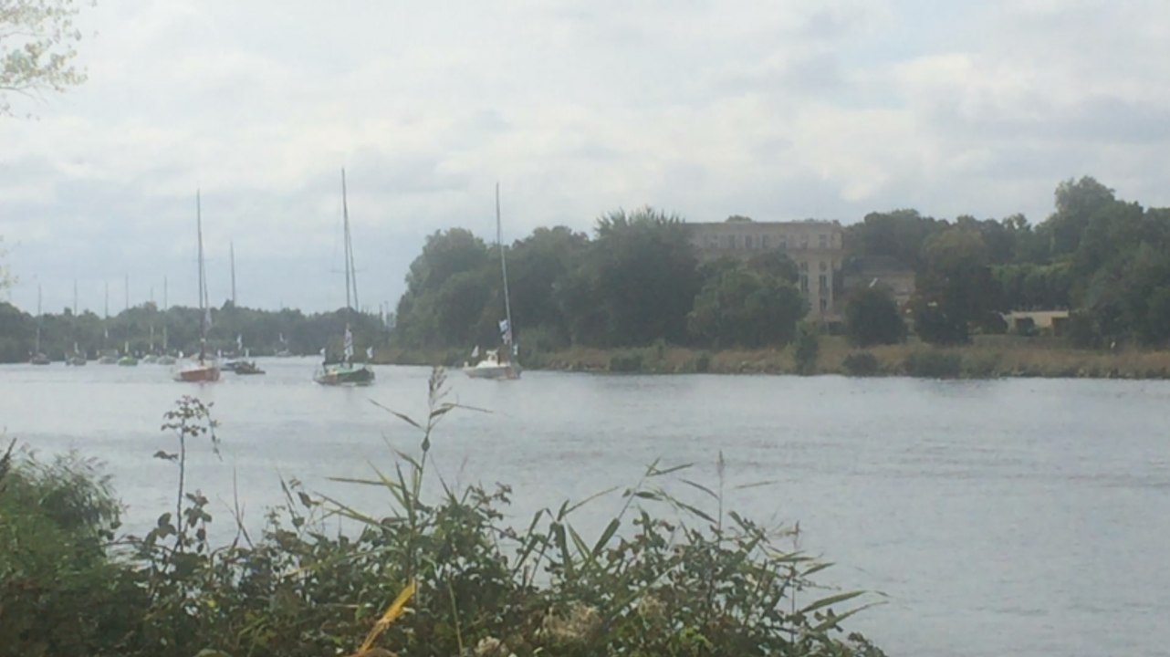 Départ de la Normandy Channel race