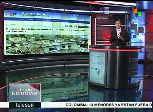 Cifra de muertos y heridos por sismo en Tanzania podría aumentar