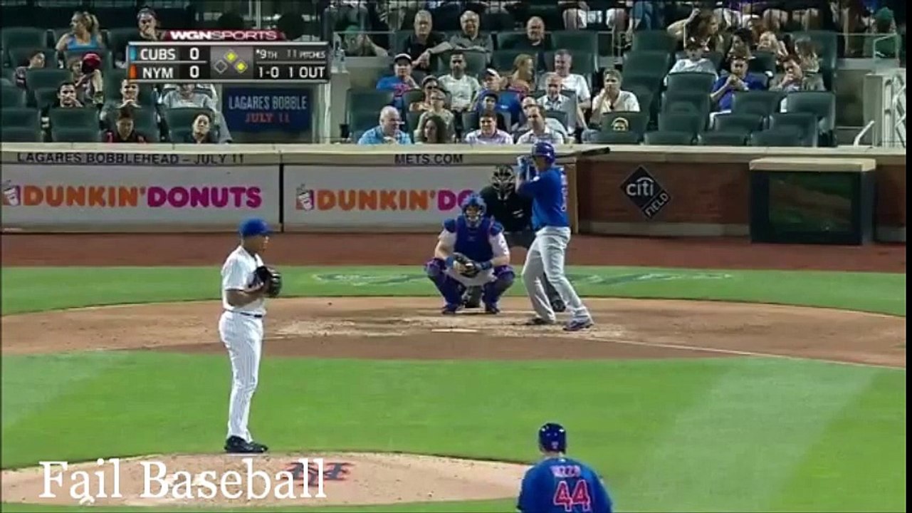 Unexpected plays in baseball