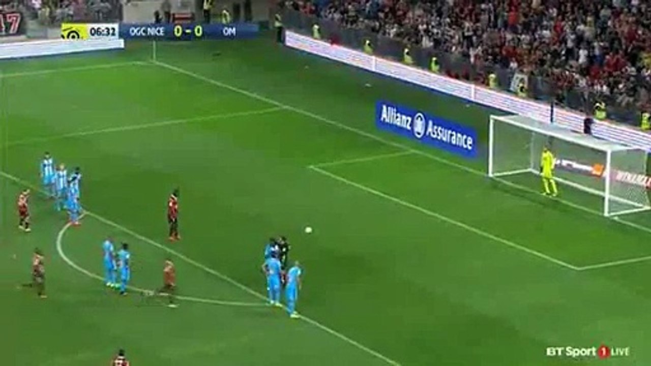 Mario Balotelli Debut Goal - Nice 1-0 Marseille 11.09.2016 HD