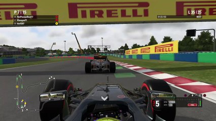 2nd last corner crash