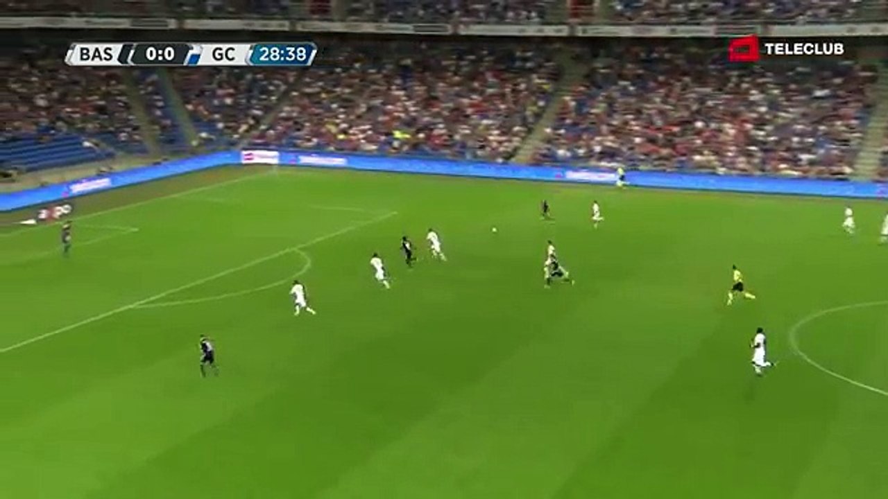 FC Basel 1:0 Sankt Gallen (Swiss Super League 7. Runde 2016/2017 10.September 2016)