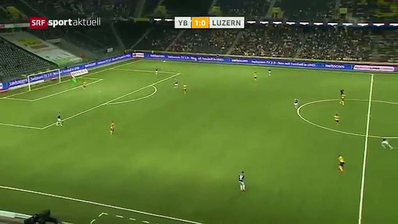 Young Boys 2:0 Luzern (Swiss Super League 7. Runde 2016/2017 11.September 2016)
