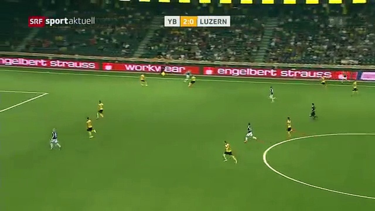 Young Boys 2:1 Luzern (Swiss Super League 7. Runde 2016/2017 11.September 2016)