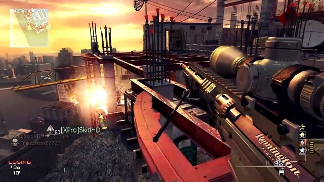 93 kill Infected Game on Overwatch Mw3 DLC Map Pack #2 !