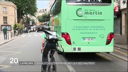 Livreurs : ces autro-entrepreneurs qui déchantent