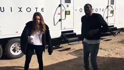 Alycia Debnam-Carey On FearTWD (BTS)
