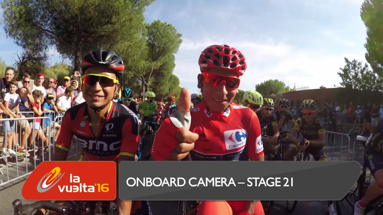 Onboard camera / Cámara a bordo - Etapa 21 (Las Rozas / Madrid) - La Vuelta a España 2016