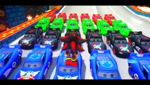 Nursery Rhymes Sonic & Shadow plays with Mario & Luigi fun time Lightning McQueen cars