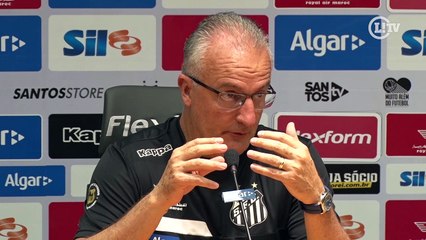 Download Video: Dorival garante que mudança de postura no segundo tempo deu a vitória ao Santos