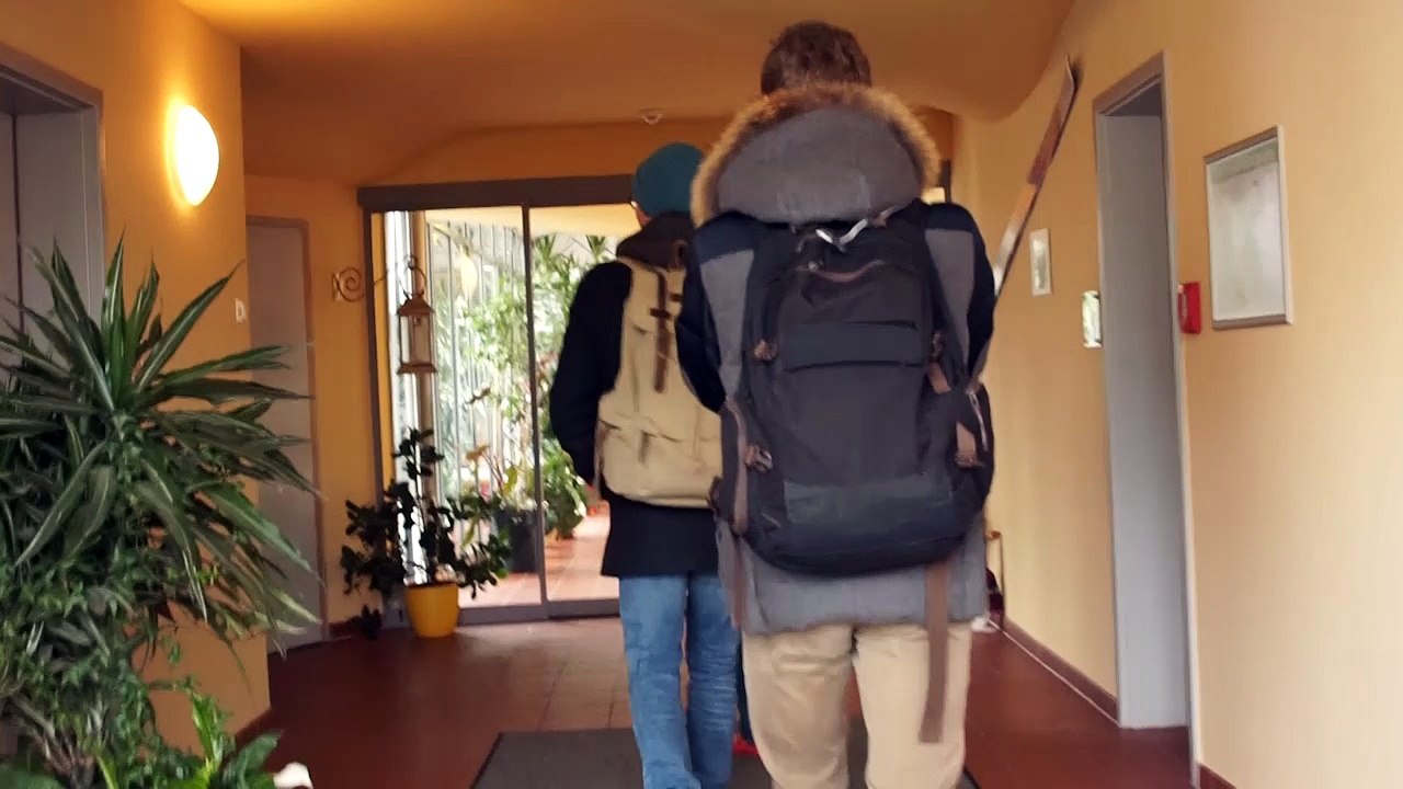 Simons Kurzfilm mit Lennart und Moritz, Ankunft im Kinderhospiz (Episode 2)