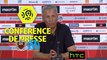 Conférence de presse OGC Nice - Olympique de Marseille (3-2) : Lucien FAVRE (OGCN) - Franck PASSI (OM) - 2016/2017