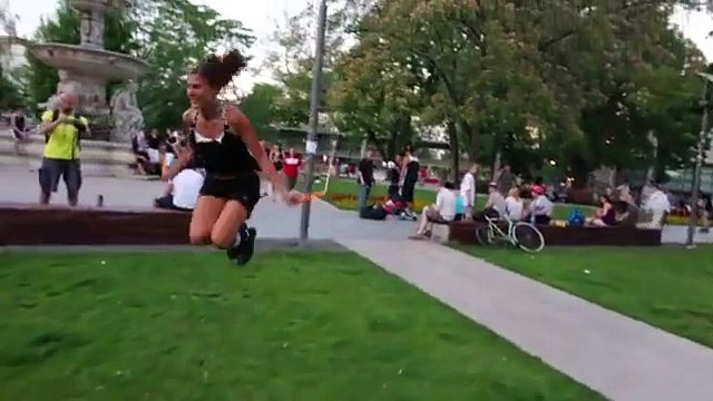 Démonstration de corde à sauter hallucinante