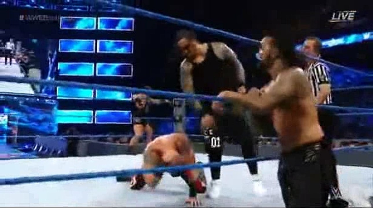 (12.09.2016) The Usos vs Rhyno & Slater Tag Team CHAMPIONSHIP - Backlash