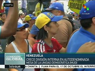 Venezuela: aspiraciones presidenciales dividen a líderes de la MUD