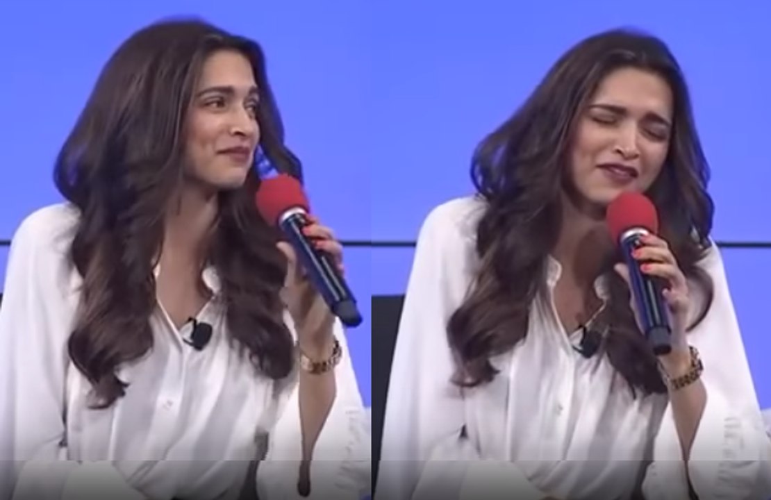 Deepika Padukone Showed Up At An Event With A Bad Throat And SRK Couldn’t Stop Laughing
