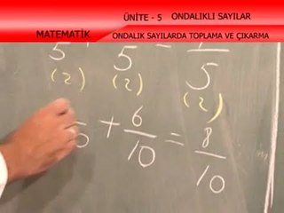 12. Ondalık Sayılar - İlköğretim 6. Sınıf Matematik