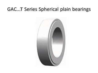 Spherical plain bearings
