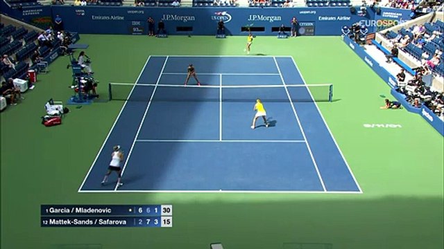 ABD Açık: Caroline Garcia & Kristina Mladenovic - Bethanie Mattek-Sands & Lucie Safarova (Özet)