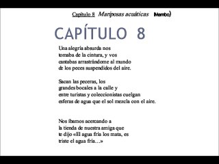 En clave de Rayuela parte 2 - Cancionización capítulos 7, 8, 93, 68, 104