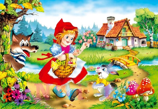 Scufita rosie - Povesti pentru copii - universul-copiilor.com