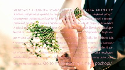 Potreba autority Mt 19,3-12