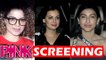 Kangana Ranaut At Pink Screening :Amitabh Bachchan Host Special Screening For Female Actors