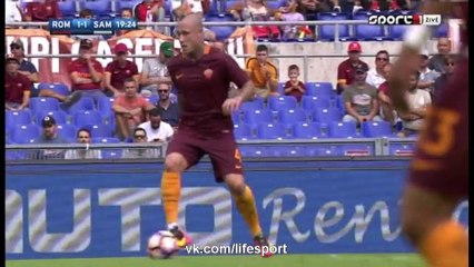 Roma 3-2 Sampdoria Italian Serie A 2016-17 3rd Tour Highlights