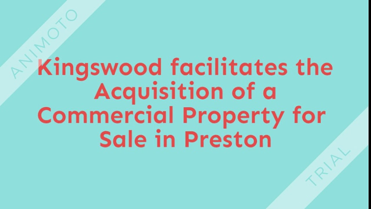 Commercial Property for Sale in Preston - Kingswood Properties