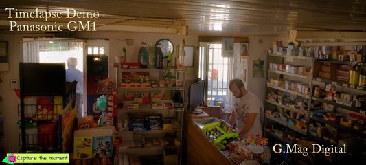 Timelapse Panasonic GM1 demo