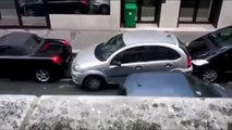 Woman Parking Her Car by easy way