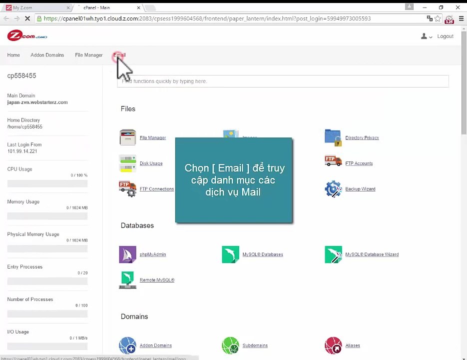 How to change your HostGator cPanel password