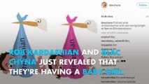Rob Kardashian and Blac Chyna finally reveal the sex of their baby