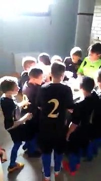 Célébration de la Victoire des U13 en Coupe Pitch