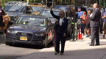 Zatürre olduğu açıklanan Hillary Clinton seçim kampanyasına ara verdi