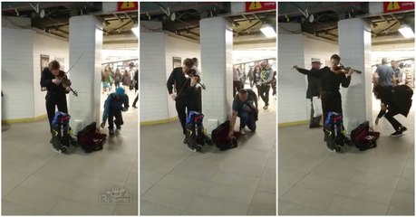 Tema de "A Guerra dos Tronos" tocado ao violino nos corredores do metro de Sydney