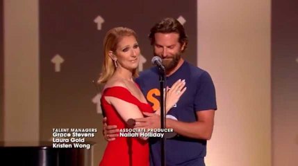Céline Dion et Bradley Cooper ont partagé un moment très émouvant