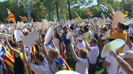 Vast crowds demand Catalan independence from Spain