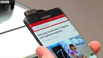 Why is Samsung recalling its new phone_ - BBC News