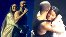 OMG! Rihanna & Drake PDA On Stage