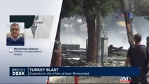 Explosion in Turkey, at least 48 wounded