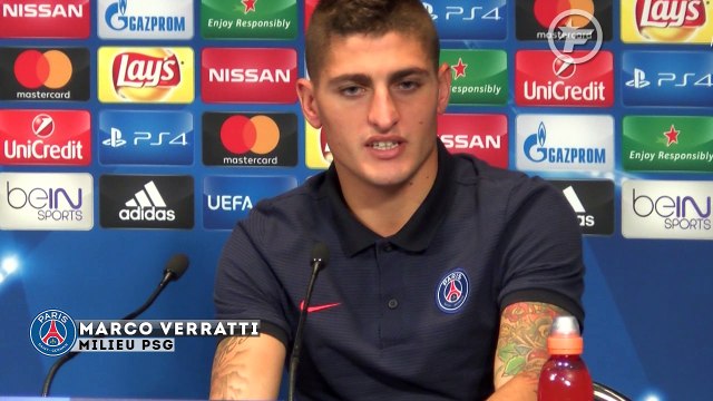 Verratti impatient de jouer contre Arsenal