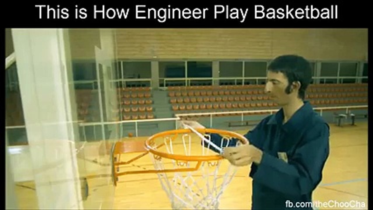This is How Engineers Play basketball
