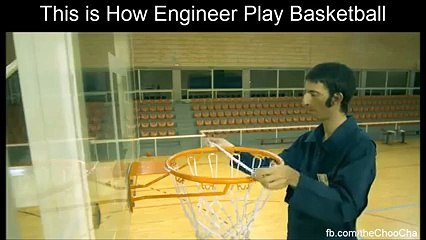 This is How Engineers Play basketball