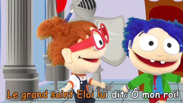 ROI DAGOBERT chanson – comptines pour bebe en français avec paroles – Apprendrez chanter avec nous – chanson enfantine – learn singing in french