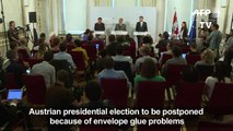 Austrian presidential election to be postponed